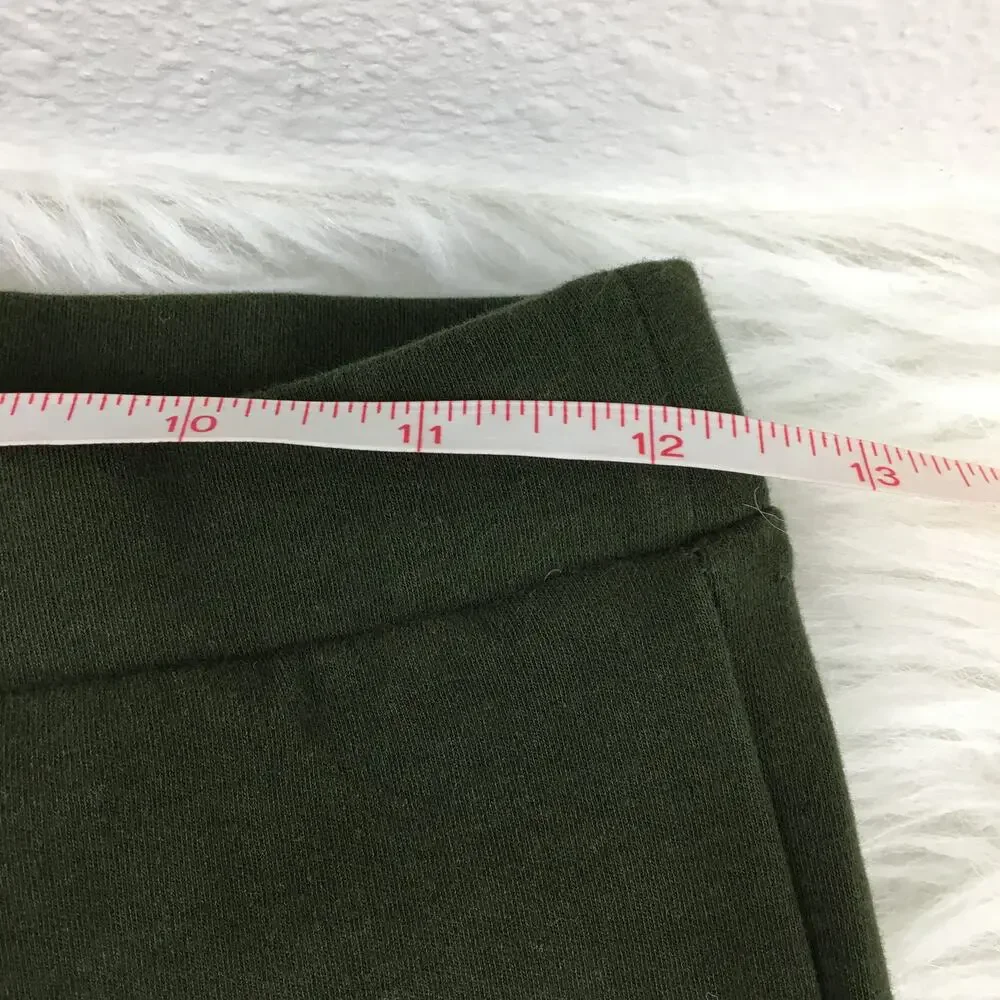 Old Navy Green Moto Leggings Royal Pine Stretch XL 14